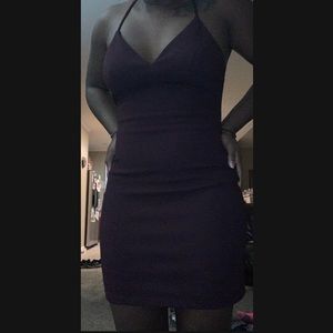 Burgundy homecoming dress